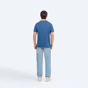 Nueva Camiseta de algodón suave 100%, diseño en blanco personalizado ecológico y transpirable para su propia impresión personalizada - Product Image 5