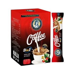 VINUT 3-en-1 Crema de bebida suave con dulzura OEM ODM Etiqueta privada Café instantáneo J79 Compuesto por Arábica Robusta en polvo - Product Image 3