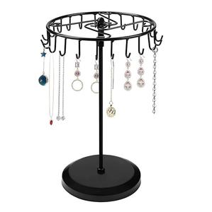 Présentoir à bijoux en métal présentoir de designer fait main enduit de poudre d'or taille personnalisée support de bijoux décoratif pour la maison. - Product Image 4