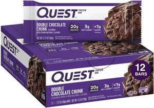 Barras de Proteína Quest Nutrition con Trozos de Chocolate Doble (paquete de 12) - Product Image 4