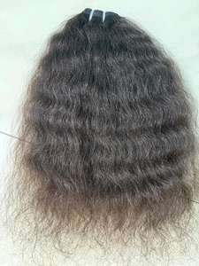 Paquete de Cabello Humano Natural Virgen Sin Procesar de un Solo Donante, Malasio e Indio, con Cutícula Alineada, Calidad de Mayorista - Product Image 4