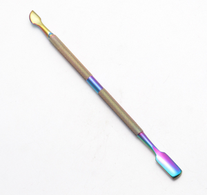 Quitar la piel muerta Acero Push Nail Planer Cortaúñas Acero inoxidable Color Acero Herramienta para uñas ANAAIF - Product Image 6