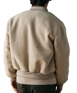 เสื้อแจ็คเก็ตวาร์ซิตี้ผู้ชายผ้าวูล ปักโลโก้ตามสั่ง เสื้อแจ็คเก็ตวาร์ซิตี้พรีเมียมสำหรับขายส่ง วิทยาลัย เบสบอล - Product Image 6