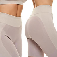 Vente en gros de ensembles de yoga pour femmes personnalisables en 2 pièces, respirants, sans couture, en coton/polyester/spandex, séchage rapide, vêtements de sport pour toutes les saisons