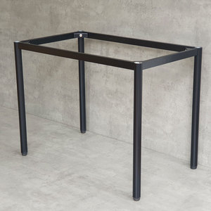 OMA I System 100x60cm Industrial Dining Table Steel Assembly Legs <b>Powder</b> Coated HCOM001 Featuring <b>Cast</b> Iron Aluminium Hospital - Product Image 2