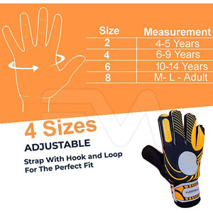 2025 gants de gardien de but de sécurité sportive gants de gardien de but respirants nouveauté gants de gardien de but - Product Image 6