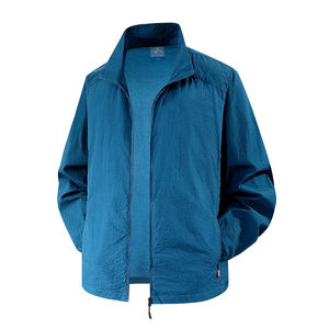 Chaqueta informal con cremallera de color en contraste para hombre de alta calidad superventas para invierno - Product Image 3