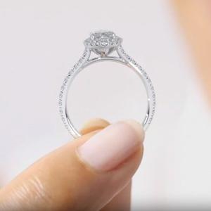 4x8mm Marquise Lab Grown Diamond Ring Lab Lab Créé Diamant Bijoux F Couleur VS1 Clarté Pour La Fabrication De Bijoux Bague De Fiançailles pour elle - Product Image 5