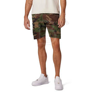 Gran oferta de pantalones cortos Cargo para hombre hechos de algodón con diseño OEM personalizado/pantalones cortos Cargo para hombre de Material transpirable hechos en fábrica - Product Image 6