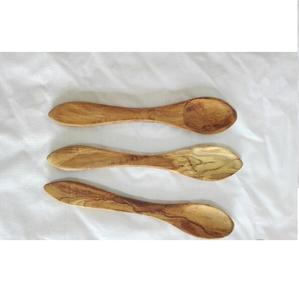 Latest Design Wood Mini Spoon Custom Logo for Handmade Tasting Spoons Serving Utensils Size Low Price - Product Image 5