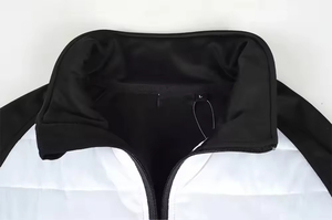 Chaqueta Bomber Impermeable para Hombre, Negra, Invierno 2024, con Capucha, Estilo Urbano, Tejida, Informal, de Mezclilla - Product Image 6