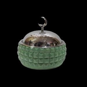 Vente en gros d'ensemble de casseroles rondes en bois de style arabe de luxe comprenant des fournitures de casseroles en métal Design et forme personnalisés en métal - Product Image 6