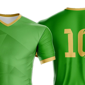 Conjunto de Uniforme de Fútbol Personalizado para Hombre Adulto, 100% Poliéster, Manga Corta, Secado Rápido, Transpirable, para Primavera/Otoño - Product Image 6