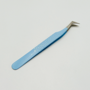 Pince à cils à pointe inclinée 2023 Offres Spéciales pince à épiler professionnelle en acier inoxydable de haute qualité à longue pointe - Product Image 6