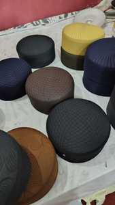 Haute Qualité Classique Bukhari Tupi Personnalisé Brodé Musulman Prière Cap Bleu Noir Blanc Chapeau pour Quatre Saisons au Bangladesh - Product Image 6