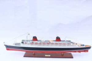 Modèle Premium SS France Liner |   Meilleur prix Édition spéciale avec lumières |   Affichage d'objets d'art historiques sur les navires océaniques - Product Image 3