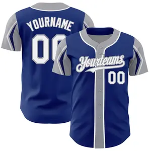 Maillots de baseball personnalisés haute performance, vêtements de sport extensibles et flexibles avec contrôle avancé de l'humidité - Product Image 5