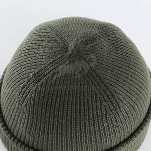 2026 Nouveau design 100% laine Bonnets à bas prix Service OEM Vente en gros Bonnets sur mesure - Product Image 5