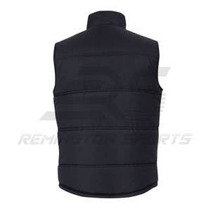 Doudoune en duvet d'hiver à la mode de haute qualité avec gilet à capuche demi veste sans manches pour hommes veste sans manches - Product Image 6