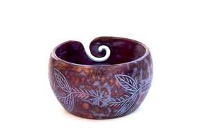 Wooden Yarn Bowl Mango Wood With Leaf Colour Design Yarn Bowl Best <b>Gifts</b> <b>for</b> <b>Knitters</b> - Product Image 6