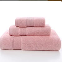 Luxury 100% Combed Cotton Terry Towel Superior Absorbency Eco-Friendly Suede Fabric Bath Face Hand Variety of Colors Sizes