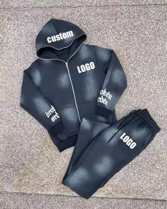 Chándales Deportivos Casuales de Estilo Urbano para Hombre, Nuevo Modelo Transpirable 100% Algodón - Product Image 1