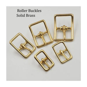 หัวเข็มขัดลูกกลิ้งทองเหลืองแข็งสินค้าม้า - Product Image 4