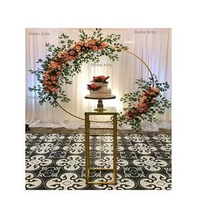 Advantageous Design Iron <b>Backdrop</b> <b>Stand</b> <b>With</b> Premium Quality Customized Shape Wedding <b>Backdrop</b> For Wholesale Supplier - Product Image 1