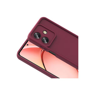 Funda de teléfono de TPU suave con diseño de piña y cubierta trasera de silicona a prueba de golpes para Oppo A3 A34 A58 Realme C53 - Rosa - Product Image 4