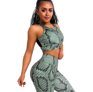 Wholesale Women's Fitness Wear High Quality Yoga Sports Bra <b>Legging</b> Sets Solid <b>Pattern</b> Active Wears OEM Service Hot Selling - Product Image 1