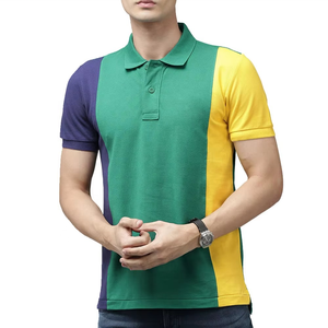 เสื้อโปโลแขนสั้นผู้ชายจากโรงงานโดยตรง ผ้าปิเก้ ทรงปกติ สำหรับกอล์ฟหรือใส่ลำลอง รับสกรีนโลโก้ สีและไซส์ตามสั่ง พิมพ์ลายเสื้อยืด - Product Image 1