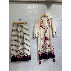 ชุดชีฟอง 2 ชิ้น ชุดแฟชั่นแขนยาวสามส่วนสำหรับฤดูใบไม้ร่วง (SL00248) - Product Image 2