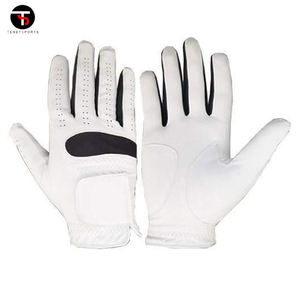 Best Quality Compression-Fit Synthetic Colored Golf <b>Gloves</b> <b>Men</b> Wholesale Customized Logo Printed Genuine Leather Left Hand Use - Product Image 6