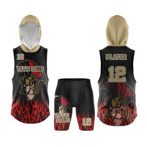 Ensembles d'uniformes de football 7v7 sur mesure de haute qualité, grande taille, respirants, à séchage rapide, compression avec impression numérique - Product Image 1