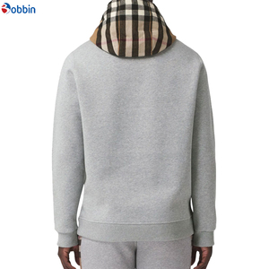 Sweats à capuche en coton personnalisés unisexes, broderie personnalisée pour hommes, femmes et enfants, style décontracté d'hiver avec motif uni - Product Image 2