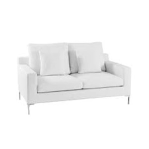 2025 moderne blanc Chesterfield cuir 2 places canapé ensemble pour hôtel salle à manger extérieur Chic salon Design industriel Offre Spéciale - Product Image 1