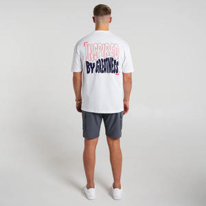 Premium 200 GSM coton unisexe T-Shirt en gros en vrac col rond manches courtes haute qualité garantie personnalisé OEM meilleure qualité - Product Image 2