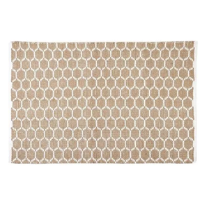 Alfombra grande de Yute natural con rayas y patrones texturizados sutiles para sala de estar, pasillo, hoteles, oficinas disponibles en ventas al por mayor - Product Image 4