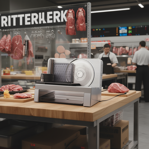เครื่องหั่นอเนกประสงค์ไฟฟ้า RITTERWERK E16 พร้อมถาดรองรับอาหารสำหรับเครื่องบดและเครื่องหั่นเนื้อ - Product Image 3
