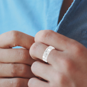 Bague en argent 925 avec diamants de laboratoire-Bijoux de luxe durables pour toutes les occasions pour les femmes - Product Image 4