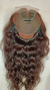 Peluca de Cabello Indio Virgen de Alta Calidad, Larga, con Frente de Encaje Transparente Pequeño, Liso Sedoso, Rizado, Pre-Depilado - Product Image 5