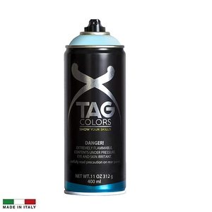 Bombolette Spray per Graffiti 400ml di vernice acrilica opaca per pareti ad alta precisione con 5 tappi-disponibile in blu cielo bianco - Product Image 2
