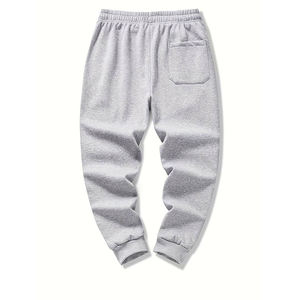 Logo personnalisé Pantalons de survêtement pour hommes Nouveau coton respirant Fce Joggers coupe ample Gym Sportswear Plus Size Fitness Costumes - Product Image 4