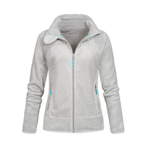 Chaqueta de lana polar para mujer diseñada para clima frío Chaqueta de lana para mujer corte moderno clásico sensación acogedora Chaqueta de lana polar para mujer - Product Image 2