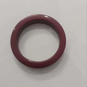 Nouveauté Macaron Bracelets géométriques ronds en résine bijoux à paillettes personnalisés pour femmes - Product Image 1