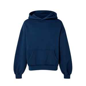 Venta al por mayor en blanco sudaderas con capucha de gran tamaño para los hombres de peso pesado 500gsm Sudadera con capucha Fabricante Hombres Sudadera con hombros caídos Sudadera con capucha de gran tamaño - Product Image 1