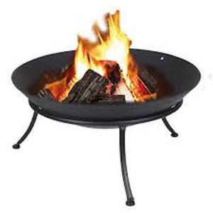 QAMAR OVERSEAS QO-1305AB Foyer extérieur en fer à bois, couleur noire, pour camping, randonnée et jardin - Product Image 2
