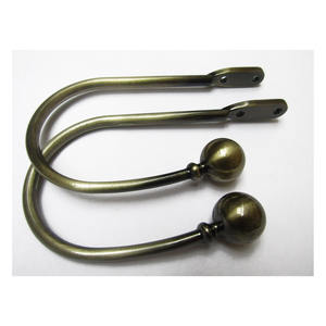 Venta caliente y exigente Diseño clásico Holdback Cortinas Hardware cortina uso Tieback fabricante de India - Product Image 1