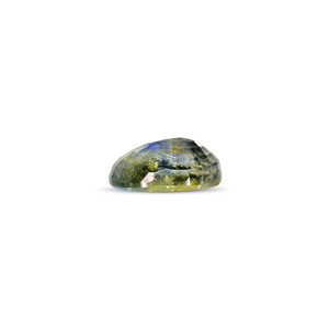 Saphir bicolore facetté (Pitambari) 5,71 carats, pierre précieuse naturelle non montée, taille coussin, ovale, marquise, étoile, 8 mm, traité thermiquement - Product Image 2