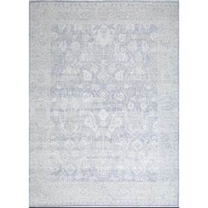Alfombra de Lana Anudada a Mano Erbe, Gris y Negra, Jnlp-06, Estilo Boho, Patrón de Medallón, Tamaño Grande para el Hogar, para Sala de Estar, Decoración de Pasillos - Product Image 1